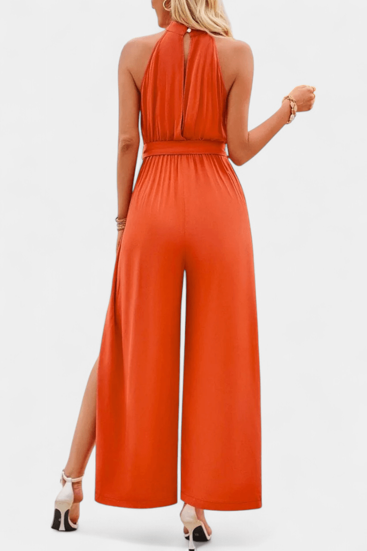 Asymmetrisk jumpsuit
