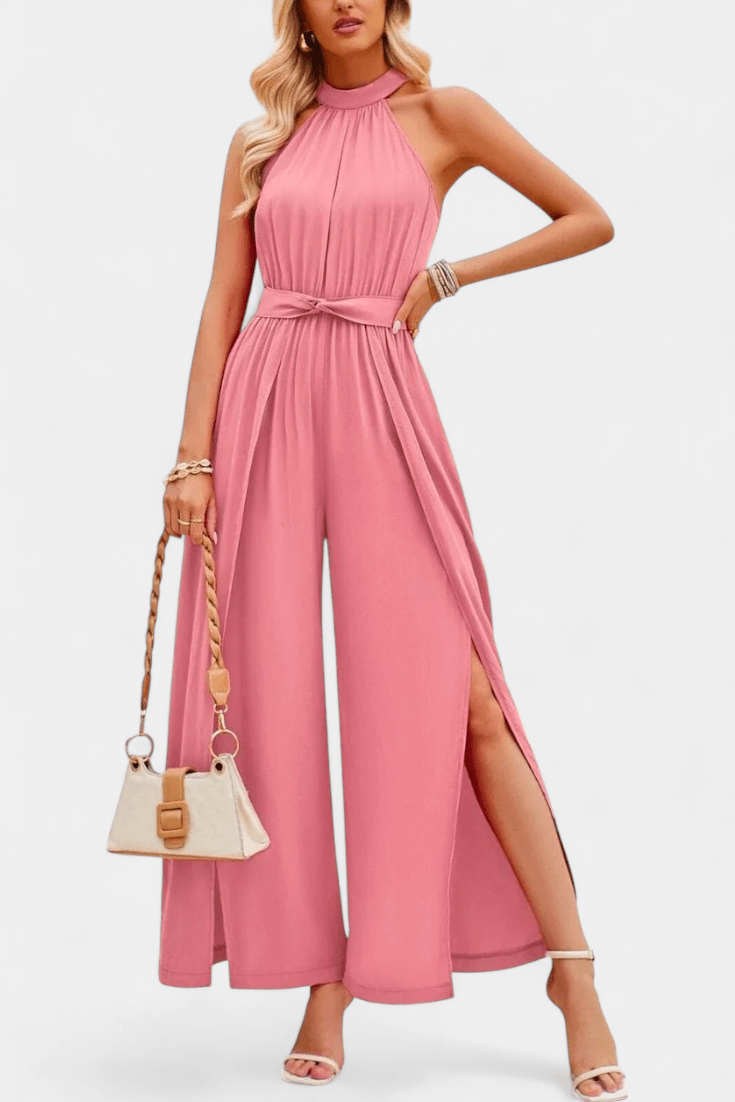 Asymmetrisk jumpsuit