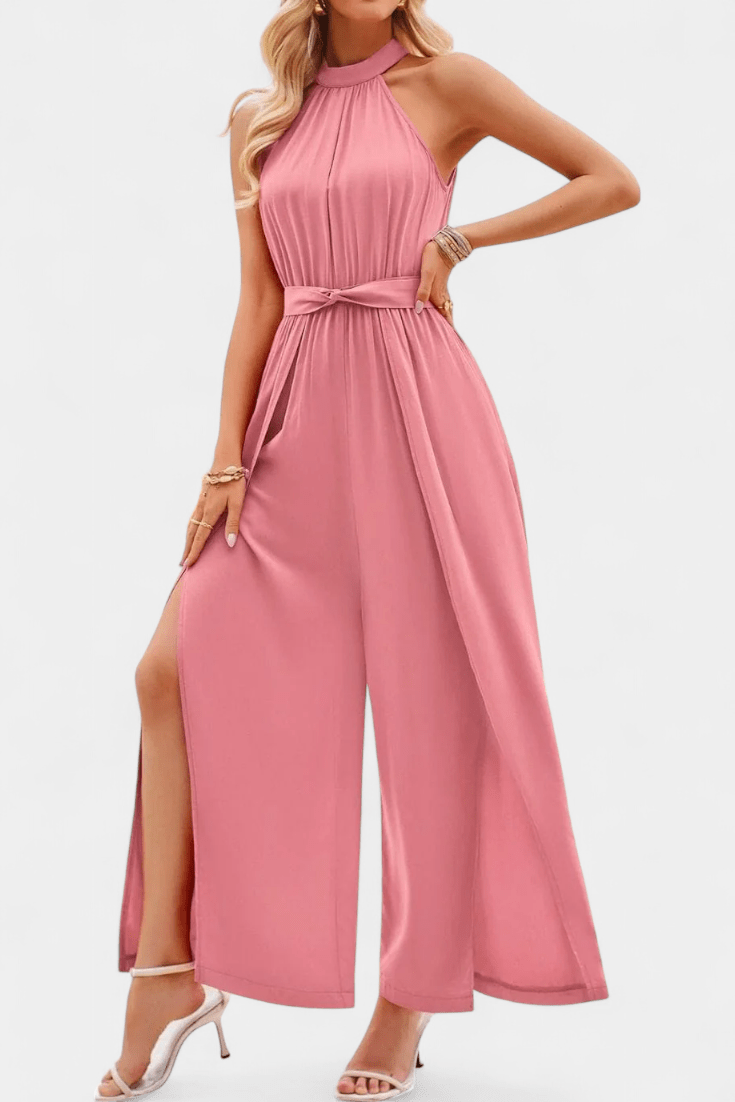 Asymmetrisk jumpsuit