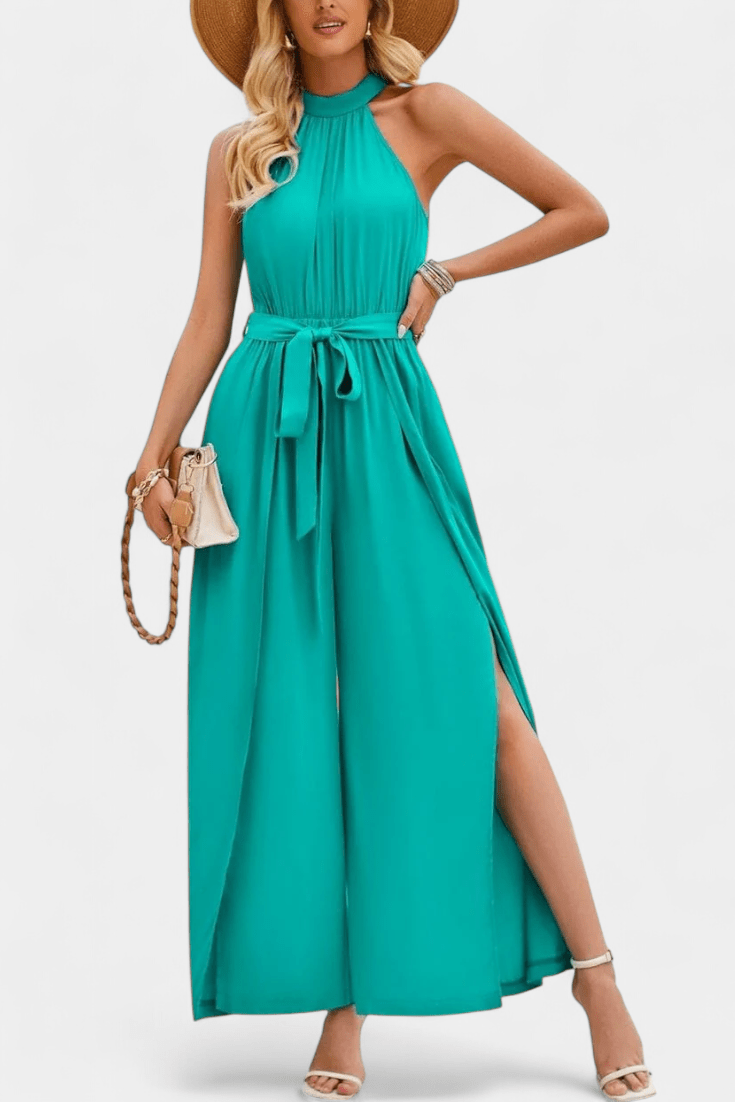 Asymmetrisk jumpsuit