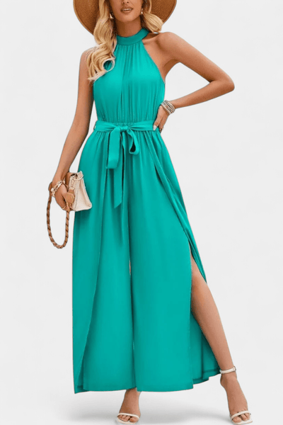 Asymmetrisk jumpsuit