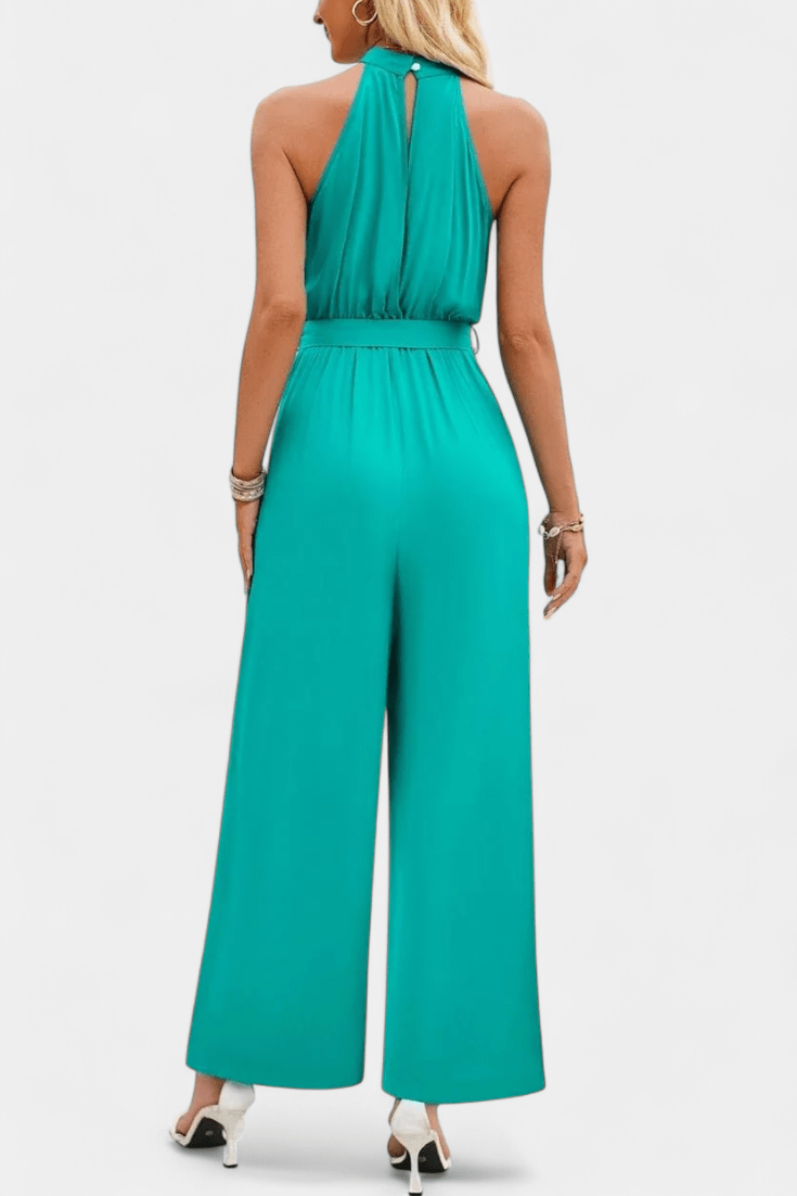 Asymmetrisk jumpsuit