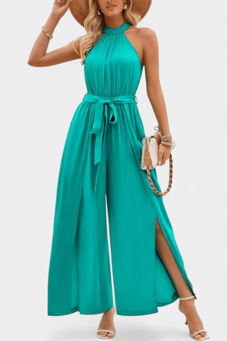Asymmetrisk jumpsuit