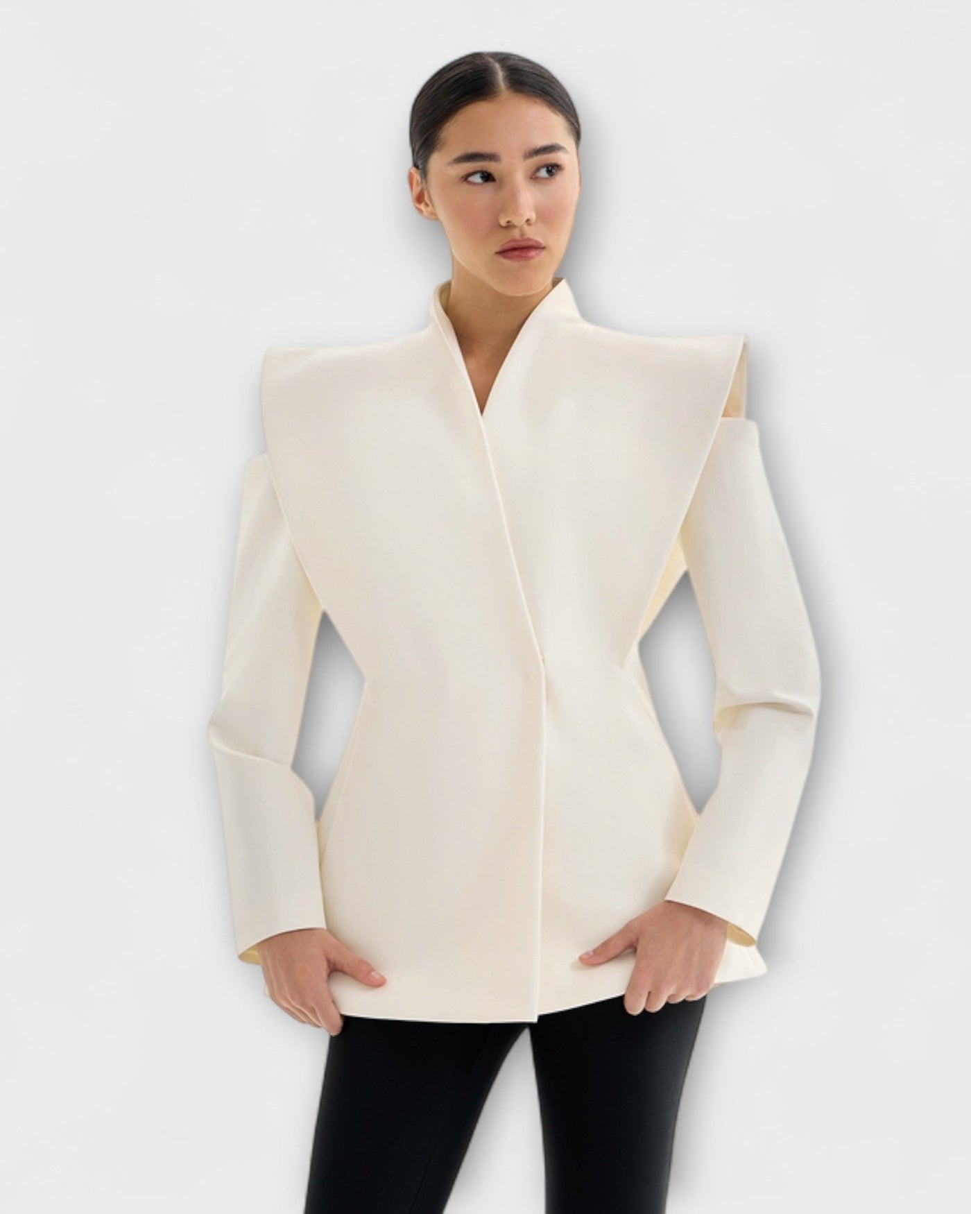 Elegant skulderblazer