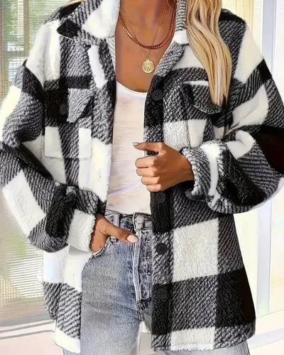 Gitte fleecejakke