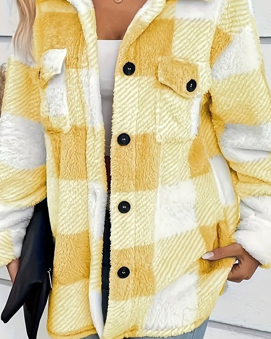 Gitte fleecejakke