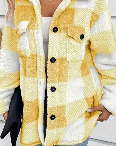 Gitte fleecejakke