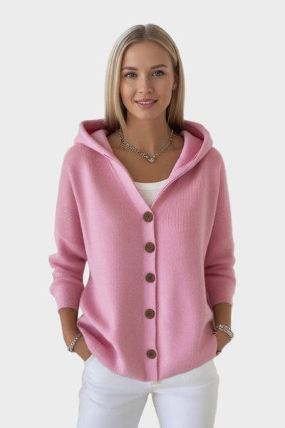 Mathilde hættetrøje cardigan