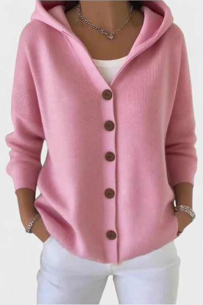 Mathilde hættetrøje cardigan