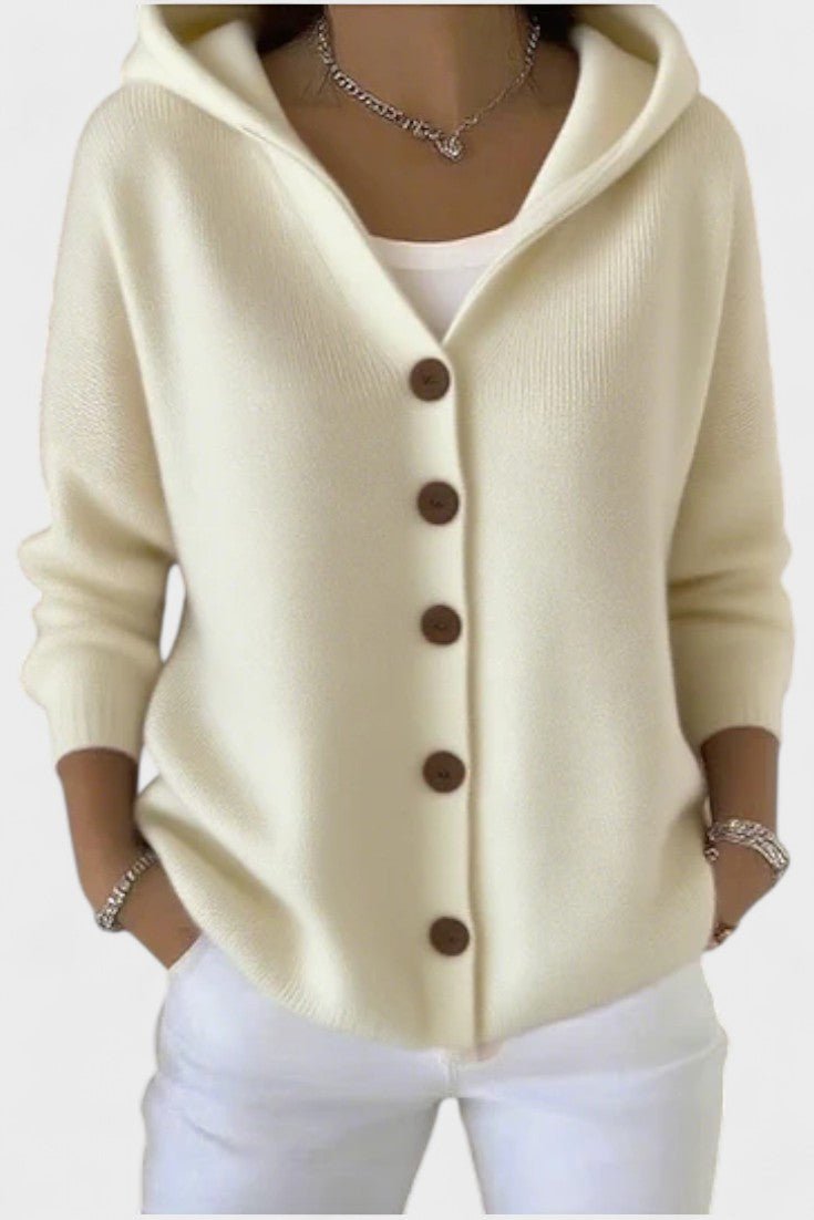 Mathilde hættetrøje cardigan