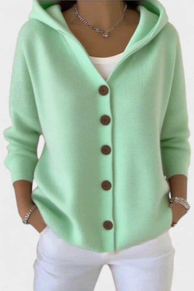 Mathilde hættetrøje cardigan