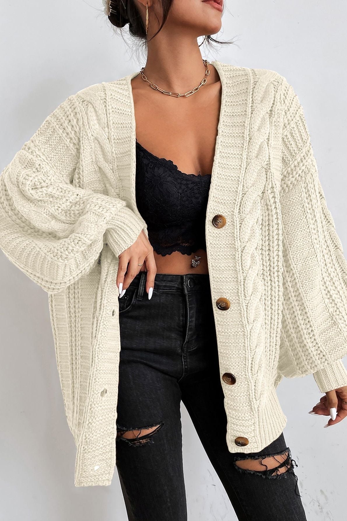 Oversize Cardigan