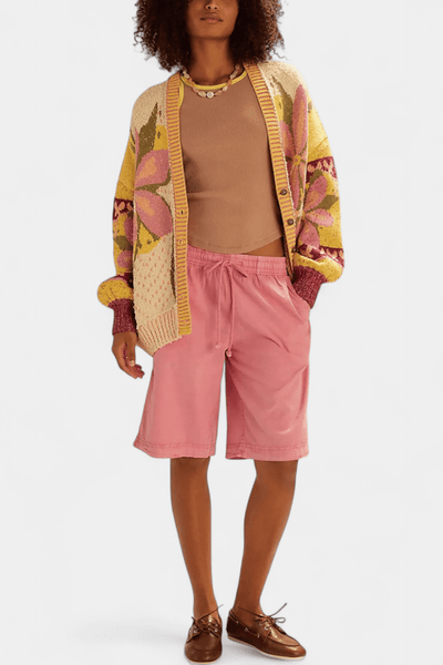 Stine blomstret cardigan