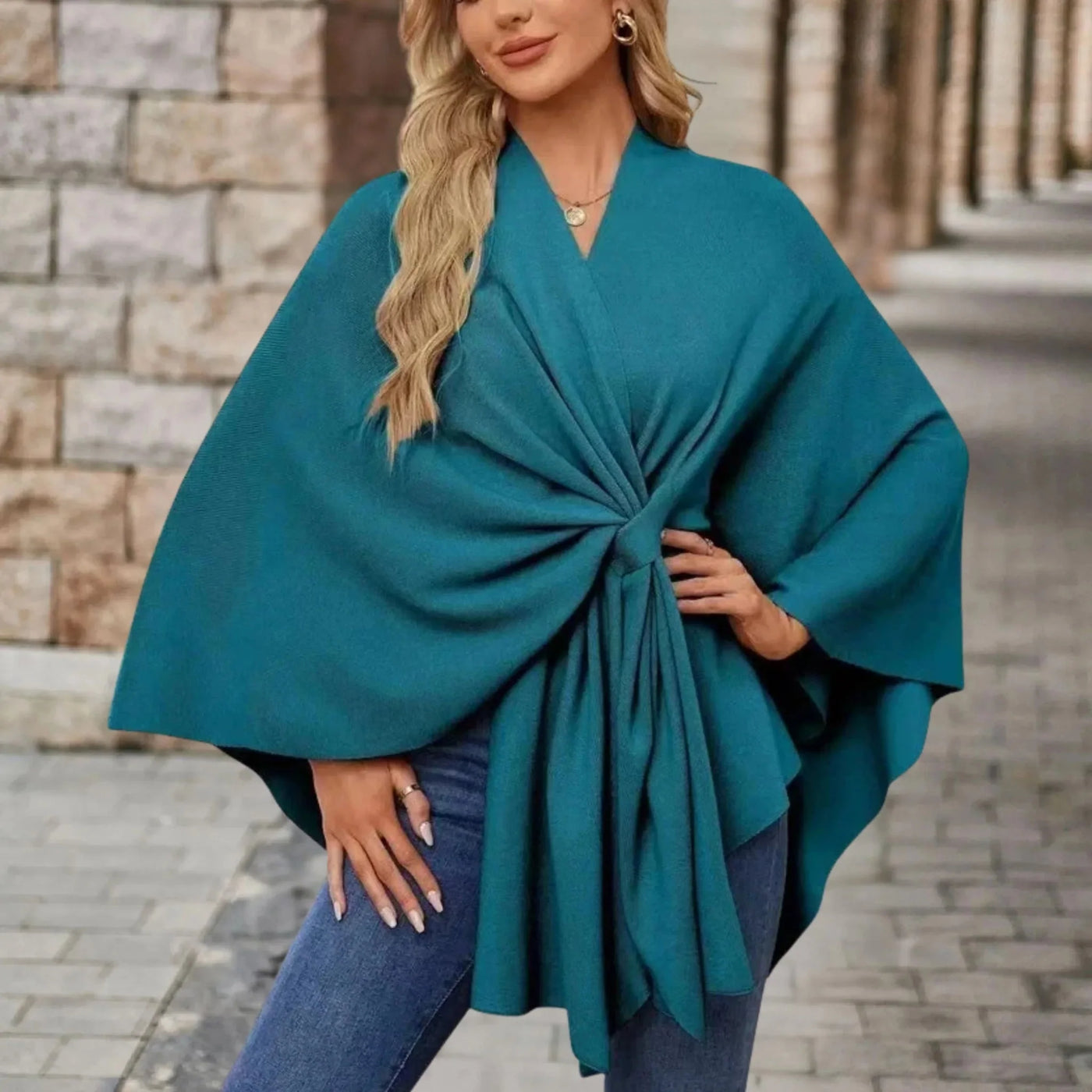 Yvette Draperet Poncho